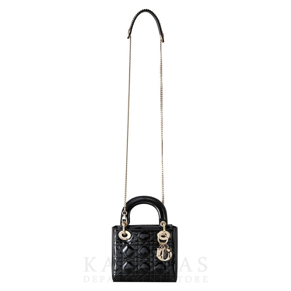 CHRISTIAN DIOR(USED)크리스찬디올 레이디디올 페이던트 미니 백